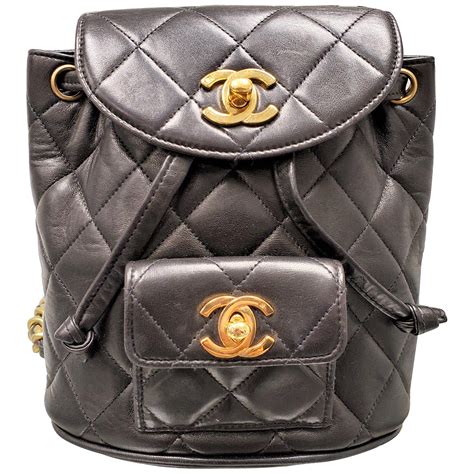 chanel vintage backpack mini|Chanel duma backpack 2020.